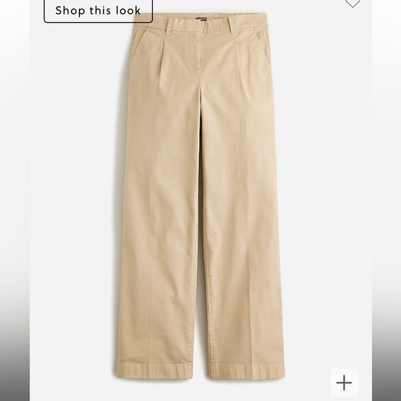 J. Crew pleated capeside chino pant - Picture 2 of 5